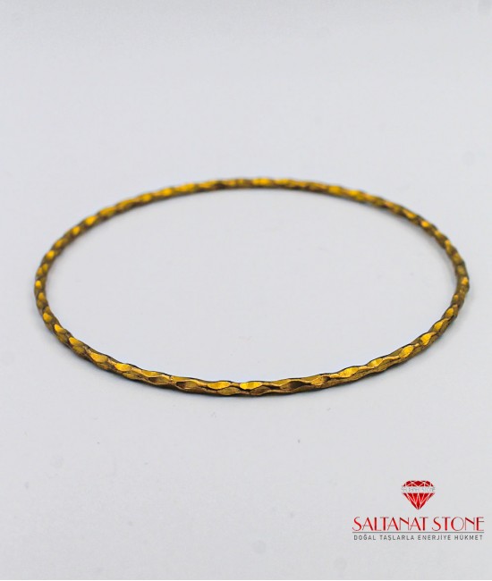 Altın Kaplama Bronz Bayan Bileklik - BSV01068BB