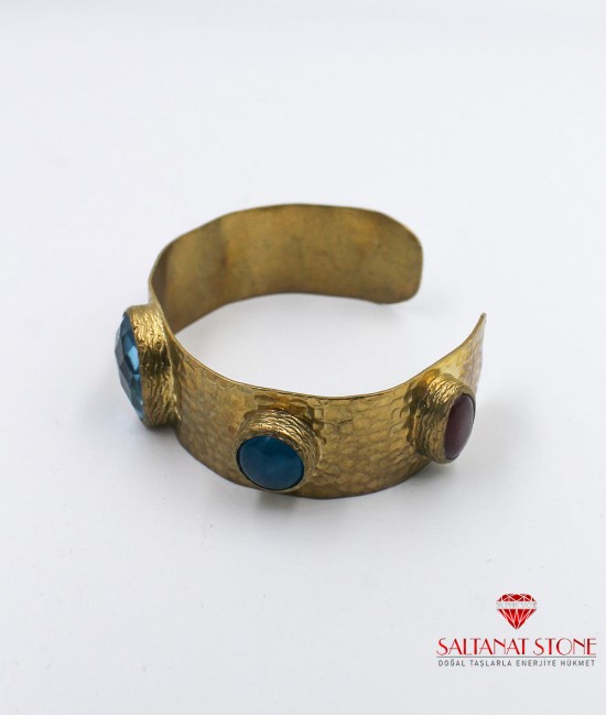 Karışık Taşlı Bayan Bileklik - BSV01493BB