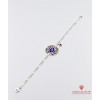 Nazar Boncuklu Gümüş Bayan Bileklik - BSV01305BB Nazar Boncuklu Gümüş Bayan Bileklik - BSV01305BB