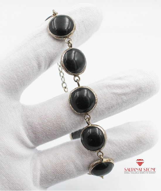 Onyx Taşlı Bayan Bileklik - BSV01029BB