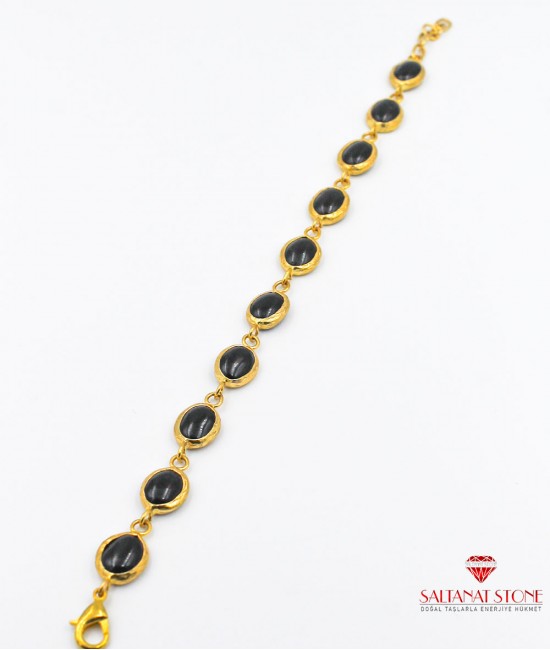 Onyx Taşlı Bayan Bileklik - BSV01291BB