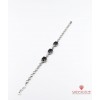 Zirkon Taşlı Gümüş Bayan Bileklik - BSV01295BB Zirkon Taşlı Gümüş Bayan Bileklik - BSV01295BB
