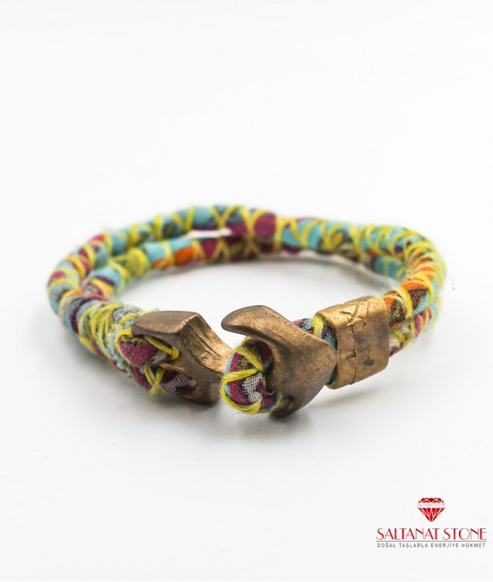 İpek Kumaş Otantik Bayan Bileklik - BSV01637BB