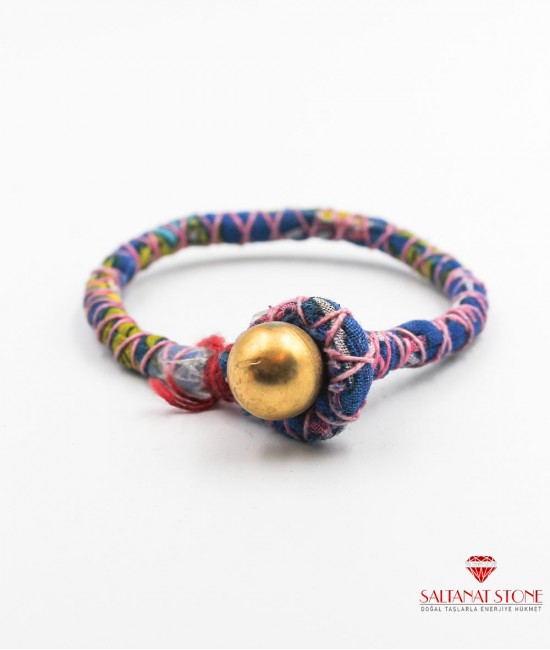 İpek Kumaş Otantik Bayan Bileklik - BSV01638BB