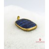 Lapis Taşlı Altın Kaplama Bronz Kadın Kolyeucu - BSM01016
