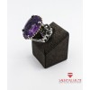Ametist Taşlı Bayan Yüzük - BSV01420BY