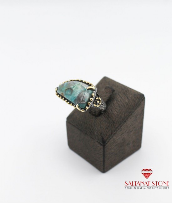 Krizokol Taşlı Bayan Yüzük - BSV01465BY