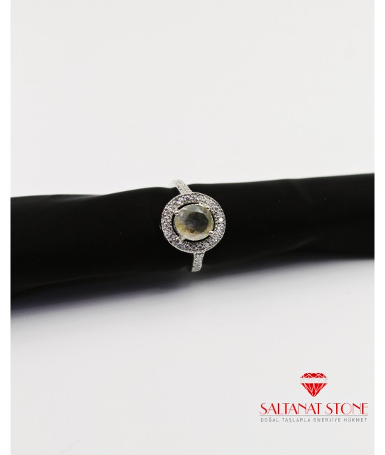 Labradorit Taşlı Yüzük - BSR02282Y