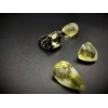 Lemon Topaz Taşlı Rodium Kaplama 925 Ayar Gümüş Elişi Bayan Yüzük - RY00179
