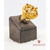 Otantik Model Altın Kaplama Bronz Bayan Yüzük - BSV01142BY