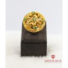 Otantik Model Altın Kaplama Bronz Bayan Yüzük - BSV01143BY
