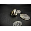 Rutilkuarts Taşlı Rodium Kaplama 925 Ayar Gümüş Elişi Bayan Yüzük - RY00185