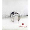 Safir Taşlı Gümüş Bayan Yüzük - BSR01054KU Safir Taşlı Gümüş Bayan Yüzük - BSR01054KU