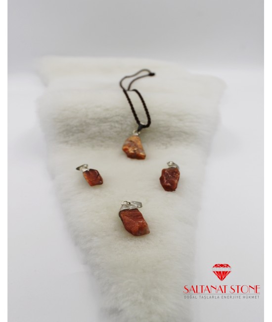 Güneş Taşı Bayan Kolye - BSR02173BK