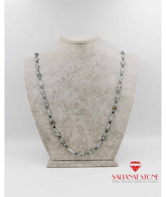 Labradorit Bayan Kolye - BSR02072BK