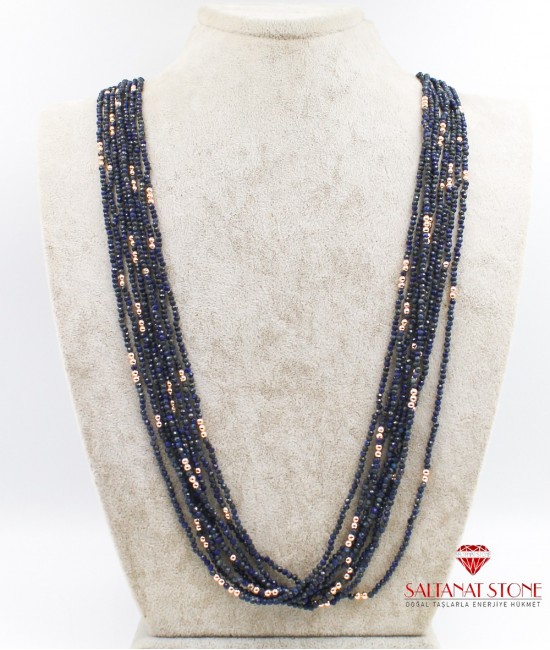 Lapis Lazzuli Bayan Kolye - BSR02025BK
