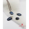 Lapis Taşlı Kolye - BSR02174BK