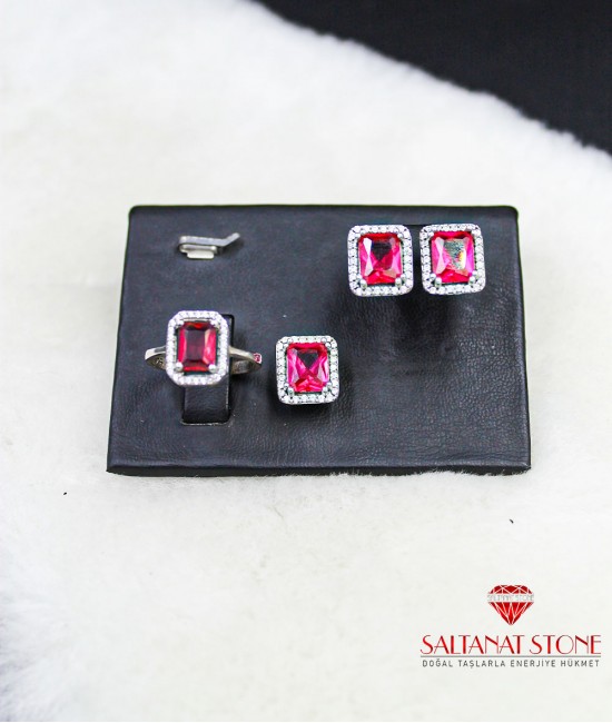 Gümüş Bayan Takı Seti - BSR01135KU