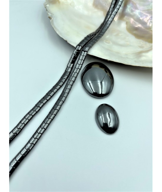 Hematit İç İçe Geçmeli Dizi Doğaltaş-BSR00307D