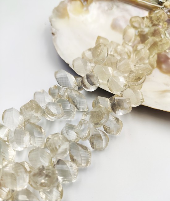 Kristal Kuvars Damla Kesim Faset-BSR00289DT