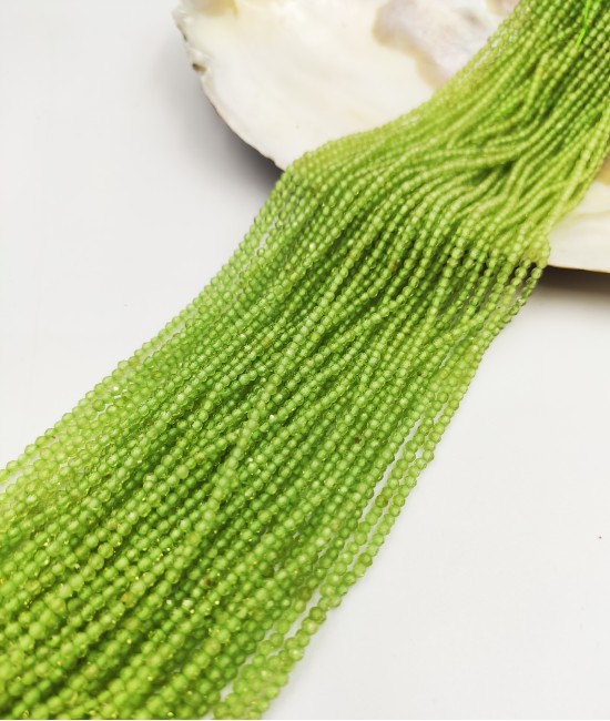 Peridot 2mm Faset-BSR00212DT