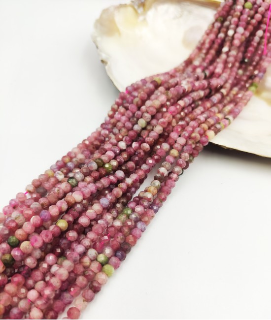 Turmalin Rondela Kesim 5mm Faset-BSR00265DT