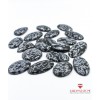 Karlı Obsidyen Kabaşon Kesim Free Size Doğaltaş-BSR0012KY