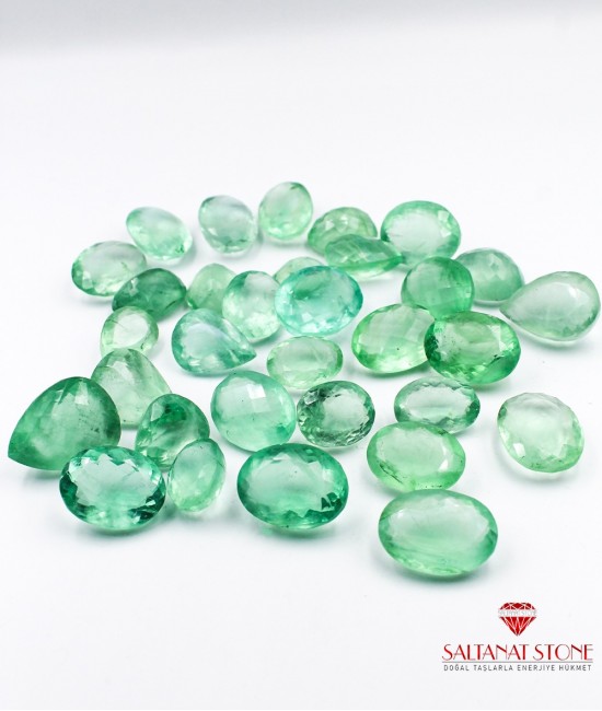 Yeşil Florite Doğaltaş - BSR01918KT