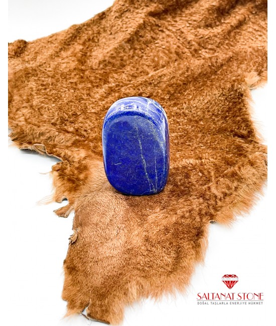 Lapis Lazzuli Doğal Cilalı Dekor Parça BSR01427KT