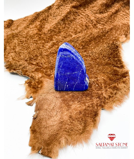 Lapis Lazzuli Doğal Cilalı Dekor Parça BSR01431KT