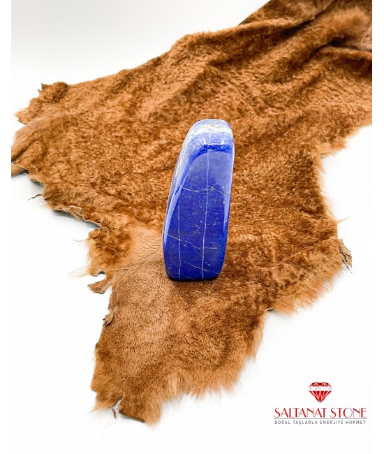 Lapis Lazzuli Doğal Cilalı Dekor Parça BSR01435KT