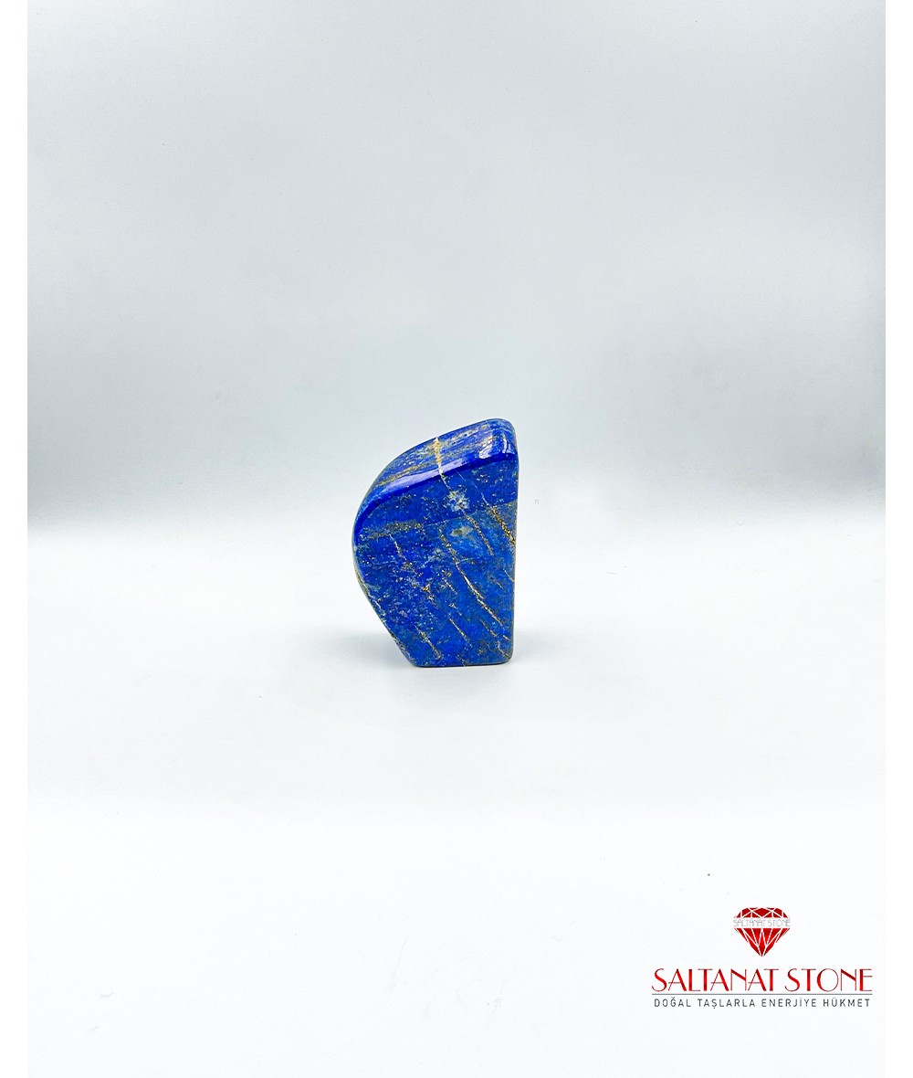 Lapis Lazzuli Doğal Cilalı Dekor Parça BSR01467KT Lapis Lazzuli Doğal Cilalı Dekor Parça BSR01467KT