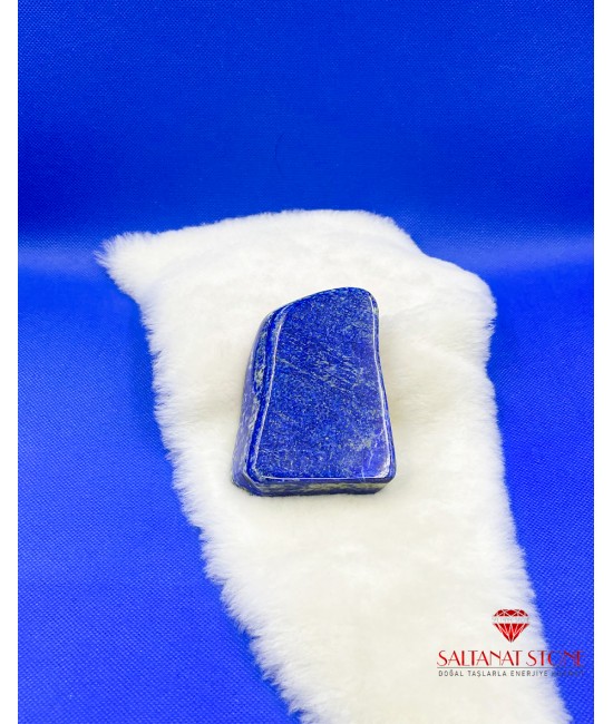 Lapis Lazzuli Doğal Cilalı Dekor Parça BSR01471KT