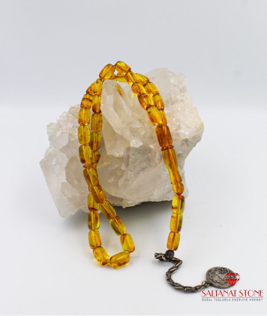 Damla Kehribar Tesbih - BSV01432T