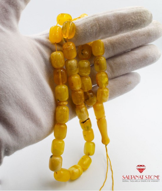 Damla Kehribar Tesbih - BSV01434T