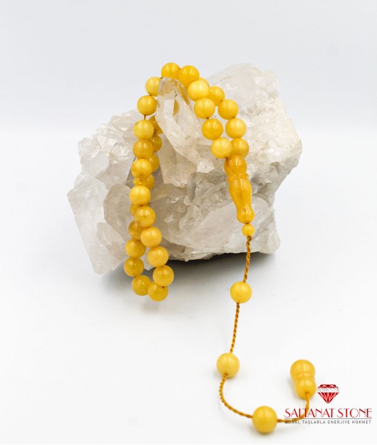 Damla Kehribar Tesbih - BSV01448T